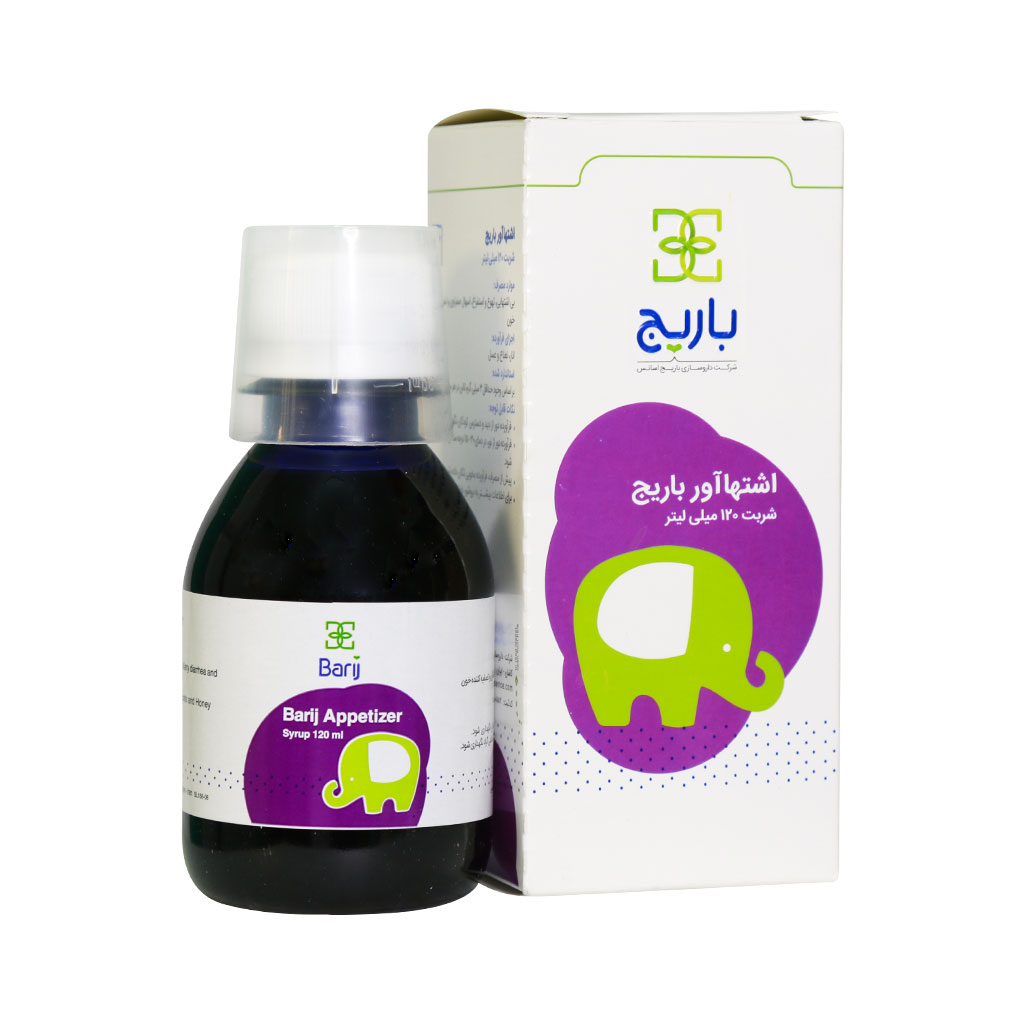 شربت اشتها آور باریج طرح فیل    Appetizer Syrup For Children